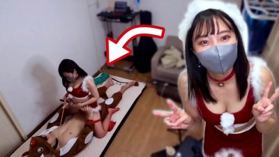 Bà già noel hóa thú cưỡi ngựa điên cuồng trong đêm giáng sinh