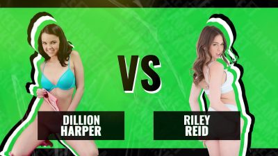 Cực nứng với cơ thể nõn nà của hai em gái mới lớn Riley Reid vs Dillion Harper –